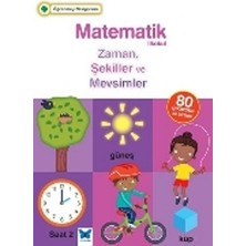 Mavi Kelebek Yayınları Matematik Ilkokul Zaman, Şekiller ve Mevsimler