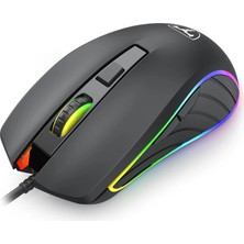 T-Dagger T-TGM115 Zephyr, Cool Backlight, USB Kablolu, 7200DPI, Gaming Mouse