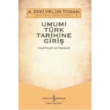İş Bankası Kültür Yayınları Umumi Türk Tarihine Giriş - Dvd'li (2 Cilt Takım)