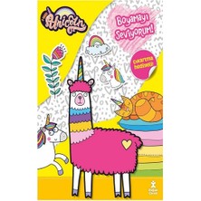 Doğan Çocuk I Love Unicorn Boyamayı Seviyorum