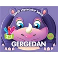Parıltı Yayınları Şekilli Hayvanlar Serisi: Gergedan