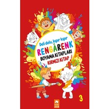 Eksik Parça Yayınları Rengarenk Boyama Kitapları - Kırmızı Kitap