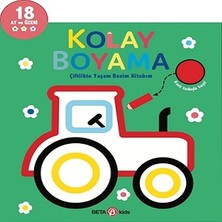 Beta Kids Kolay Boyama - Çiftlikte Yaşam Resim Kitabım