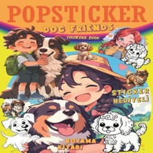 Colezium Dog Friends Boyama Kitabı Pop