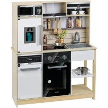 İsingir Shopping Sesli Işıklı Ahşap Mutfak Seti