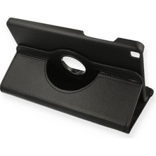 Mixora Galaxy T290 Tab A 8 Kılıf 360 Tablet Deri Kılıf - Siyah