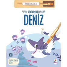 İndigo Çocuk Suyla Rengarenk Boyama – Deniz (Sihirli Fırçasıyla)