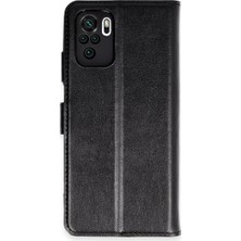 Mixora Mi Note 10 Trend S Plus Kapaklı Kılıf - Siyah