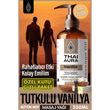 PremiumPort Yenilebilir Vanilyalı Masaj Yağı 250ML, Doğal ve Aromatik Rahatlatıcı