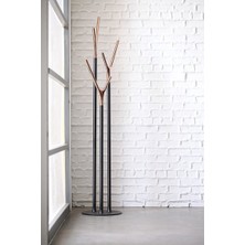 Nihat Evcim Saye Siyah Rose Portmanto Metal Askılık Modeli