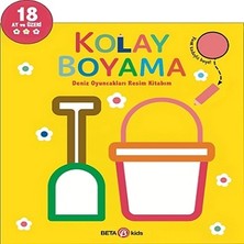 Beta Kids Kolay Boyama - Deniz Oyuncakları Resim Kitabım