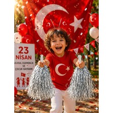 Doğaberen 23 Nisan Gösteri Ponponu 2'li Gümüş