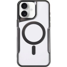 Akay Avm 16 Plus Kılıf Boyi Magsafe Kapak - Siyah