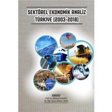 Gazi Kitabevi Sektörel Ekonomik Analiz Türkiye (2003-2018)