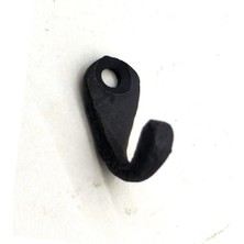 Nemere Antika Tarz Dekoratif Pirinç Tekli Mini Askı - 27X11 Mm, Oksit