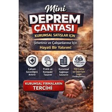 Mini Paket Kurumsal Afet ve Deprem Çantası