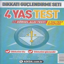 Mixora Dikkati Güçlendirme Seti 4 Yaş Test