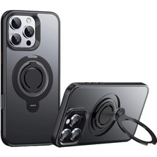 Mixora Joko 16 Pro Atar 360 Dönen Magsafe Kapak - Siyah