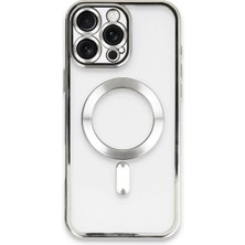 Mixora 16 Pro Kılıf Kross Magneticsafe Kapak - Gümüş
