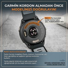 CaseOnn Garmin Fenix 7x Sapphire Solar Kordon Hasır Kumaş Ultrafit Nylon Yedek Kayış Çok Renkli