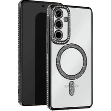 Mixora Galaxy A25 5g Joke Simli Magneticsafe Kılıf - Siyah