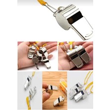 Mixora Metal Düdük - Hakem Düdüğü - Deprem Düdüğü - Kamp Düdüğü 5 Adet