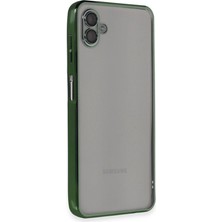 Akay Avm Galaxy A04 Kılıf Lensli - Yeşil