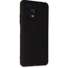 Mixora Note 12 5g Kılıf Nano Içi Kadife - Siyah