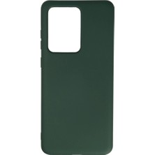 Mixora Galaxy S20 Ultra Kılıf Nano Içi Kadife - Koyu Yeşil