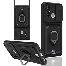 Akay Avm 12C Kılıf Zuma Kartvizitli Yüzüklü - Siyah