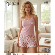 1900-3 Oslo Ip Askılı Şortlu Takım