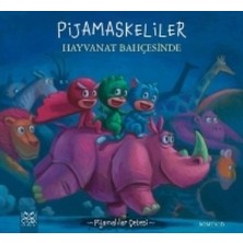 1001 Çiçek Kitaplar Pijamaskeliler Hayvanat Bahçesinde