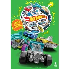 Doğan Çocuk Hot Wheels Boyama Kitabı Çıkartma Bombası 100 + Harika Çıkartma