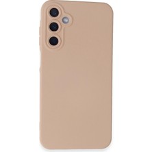 Mixora Galaxy A15 4g Kılıf Nano Içi Kadife - Pudra