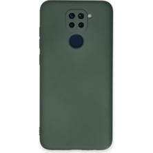 Mixora Note 9 Kılıf Nano Içi Kadife - Koyu Yeşil