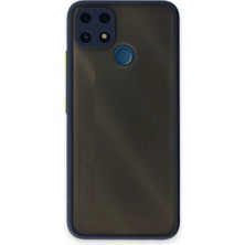 Mixora Realme C25 Kılıf Montreal Kapak - Lacivert