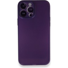 Mixora 14 Pro Max Kılıf Pp Ultra Ince Kapak - Mor