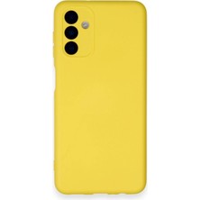Mixora Galaxy A14 4g Kılıf Nano Içi Kadife - Sarı
