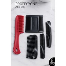 Pileli Store 5'li Tarak Seti – Aile Tipi Her Saç Için Uygun