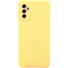 Mixora Galaxy M52 5g Kılıf Nano Içi Kadife - Sarı