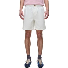 NP0A4G5EN1A1 Napapijri N-Hyperıon Erkek Şort ve Kapri Beyaz