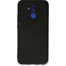 Akay Avm Huawei Mate 20 Lite Kılıf Nano Içi Kadife - Siyah
