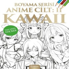 Alvera Anime Boyama Cilt Iı: Kawaii