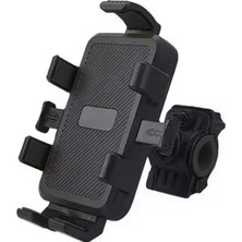 BY555B Motosiklet Gidon Telefon Tutucu ZR662 Midastech