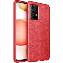 Mixora Galaxy A72 Kılıf Auto Fus Kapak - Kırmızı