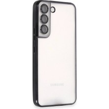 Mixora Galaxy S22 Kılıf Lensli - Siyah