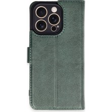 Mixora 16 Pro Kılıf Trend S Plus Kapaklı Kılıf - Yeşil
