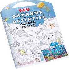 Mixora Okyanus Gezintisi Dev Boyama Posteri