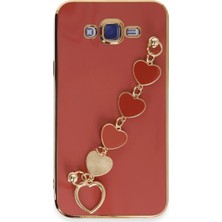 Mixora Galaxy J7 Kılıf Esila - Kırmızı