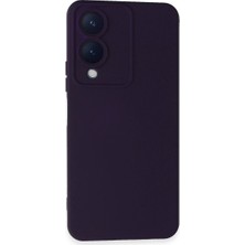 Mixora Vivo Y17S Kılıf Nano Içi Kadife - Mor